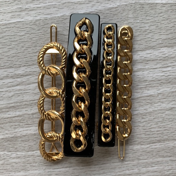 Chain metal hair clips accessories - Picture 5 of 5